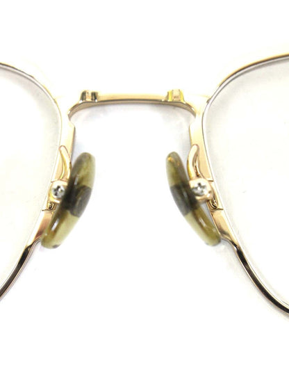 フォーナインズ S-981T メガネ ゴールド/ブラック メタルフレーム ボストン ITGZHRJ0IBO8