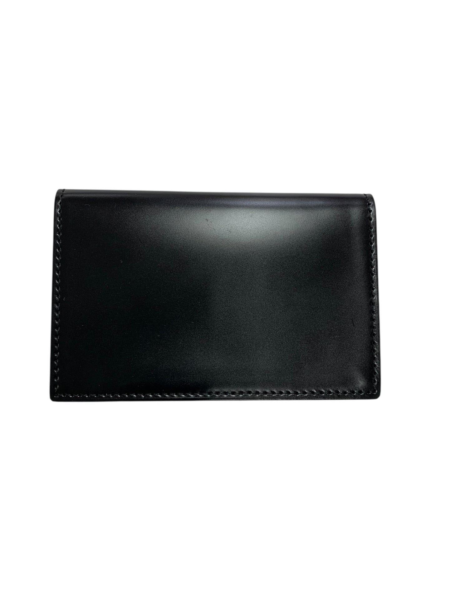 ジ・ウォームスクラフツ・マニュファクチャー 名刺入れ カードケース ブラック コードバン ITUTFPL4DCLK