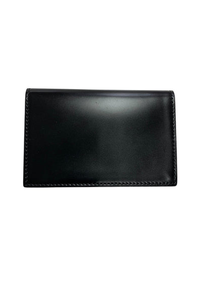 ジ・ウォームスクラフツ・マニュファクチャー 名刺入れ カードケース ブラック コードバン ITUTFPL4DCLK