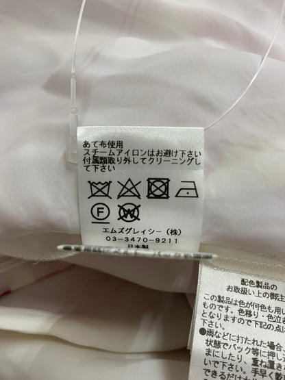 エムズグレイシー Jacquard Pink Dress 911332 ワンピース 40 ホワイト 花柄 ITWS3HMS4J7K