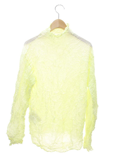 イッセイミヤケ IM02FJ960 カットソー L イエロー シワ加工 ITHLGLJGUASG