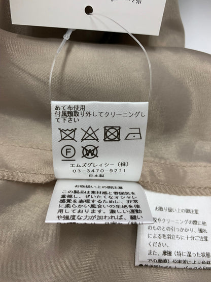 エムズグレイシー 311121 ワンピース 40 ブラック リボン オーガンジー ITF7MCQLWJL5