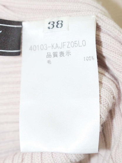 フォクシーブティック Cardigan compact Rib 40103 カーディガン 38 ピンク ジップアップ ITTDJUTI9COY
