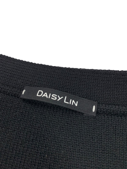 デイジーリン しっとりウールカーディガン アップタウンレディ 06737 38 ブラック ITALU6A33DR4