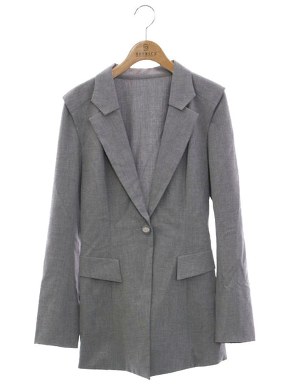 フォクシーニューヨーク ジャケット タキシード 33175 40 グレー ITA9SL7NPE1C