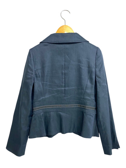 エムズグレイシー Tailored Jacket with bit 914115 ジャケット 36 ネイビー ITCSRUQJ9I2K