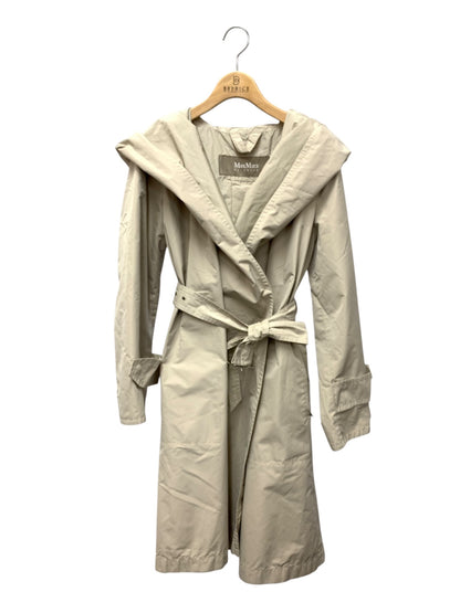 マックスマーラ 10211724 コート 38 ベージュ フード ITSSCN92WKM0