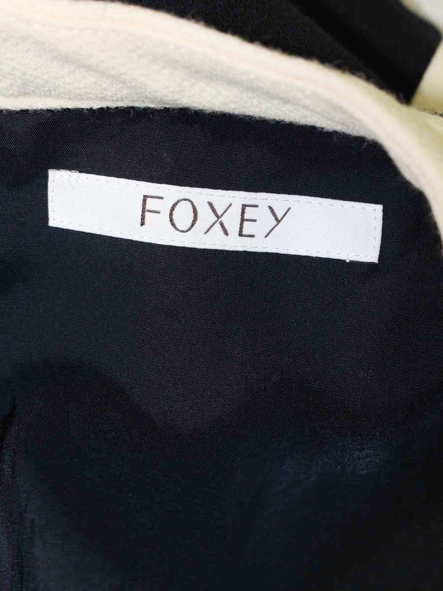 フォクシーブティック Jasmine Noir 33702 ワンピース 38 ネイビー IT4GTUMEX1A1