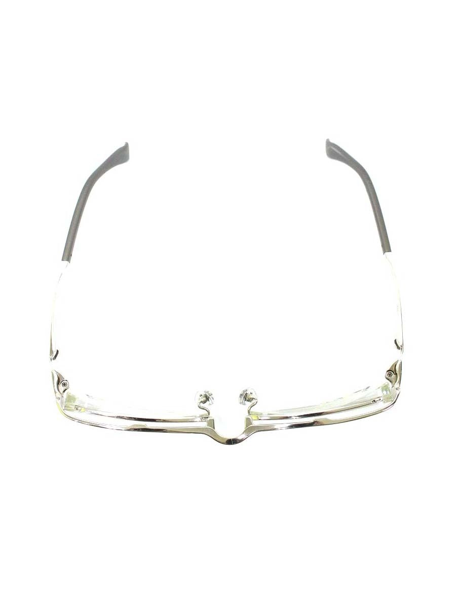 フォーナインズ S-110T メガネ 眼鏡 シルバー/グレー メタルフレーム ハーフリム スクエア ITOT5JDZI39C