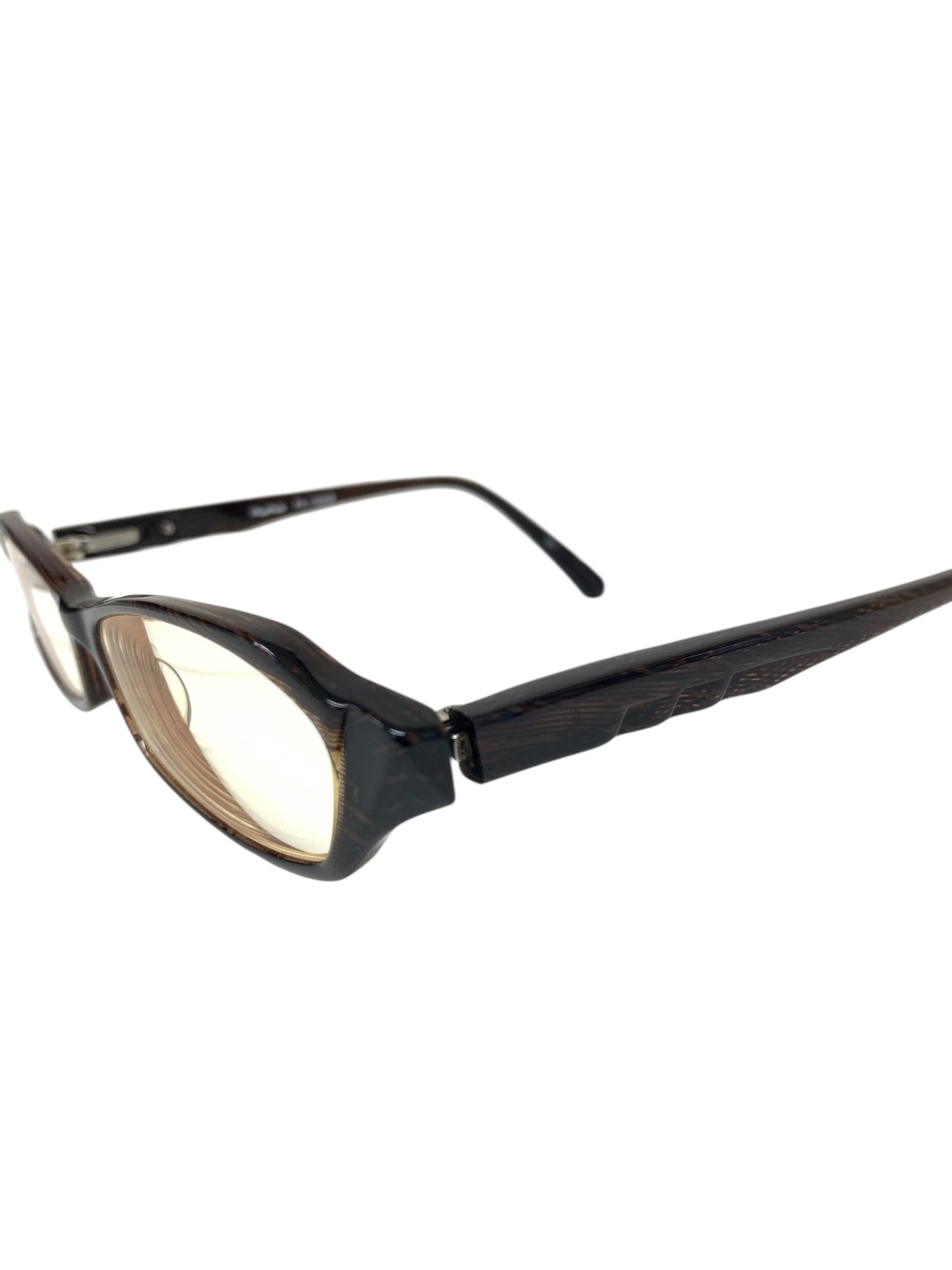 プラスミックス PX-13248 メガネ 眼鏡 ブラウン セルフレーム フルリム スクエア ITGJB8TJBVX4