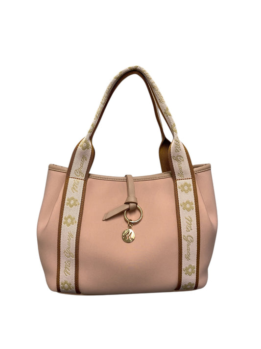 エムズグレイシー  オリジナルテープ付きボンディングトート 494503 ピンク ITSK0K4MIIA4