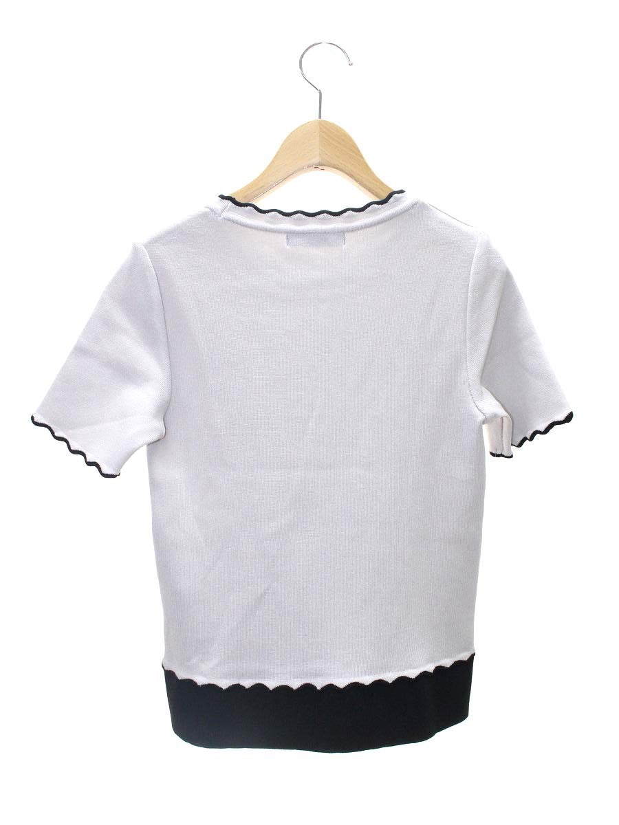 ルネ 5322130 ニット 36 グレー ウェーブ 波型 ITTRTHPWASWE