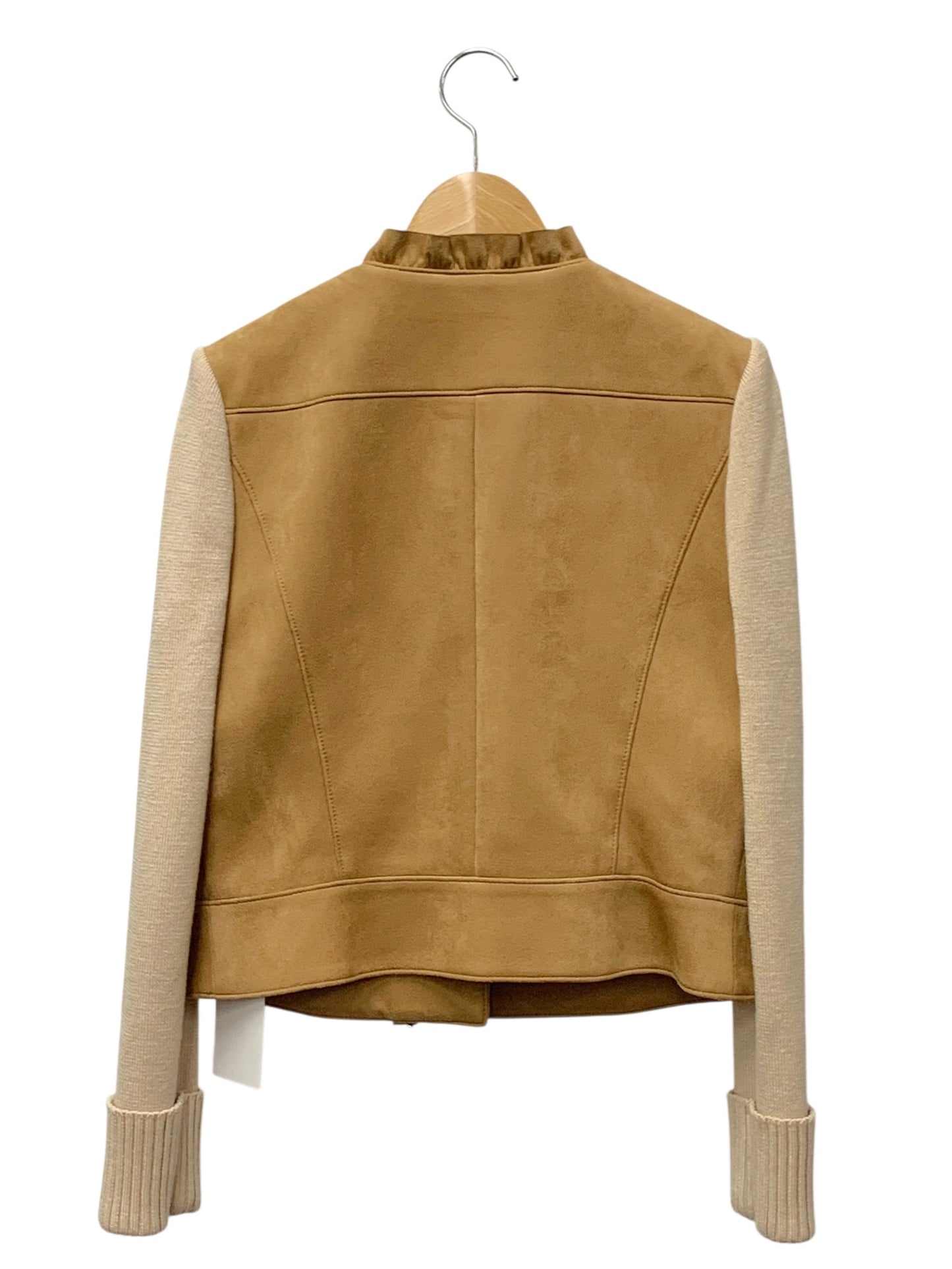 エムズグレイシー Suede Touch Jacket 814532 ジャケット 38 キャメル ITSBRC30ZMXE