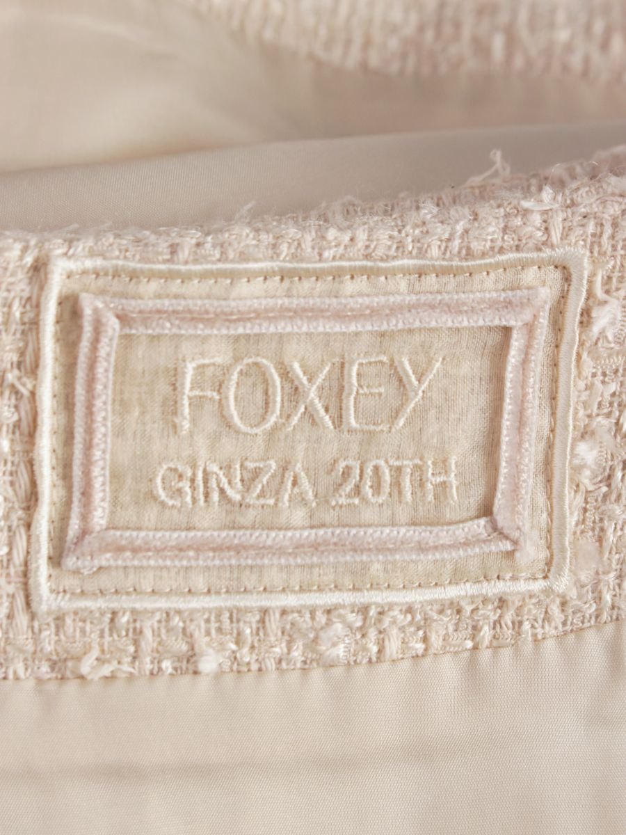 フォクシーブティック スカート クラシックツイード 35282 40 ベージュ ITX4BCJ5YFOW