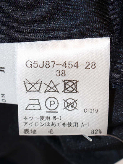 マッキントッシュロンドン G5J87-454-28 ワンピース 38 ネイビー ウール混 ITCHG0F1ESA0