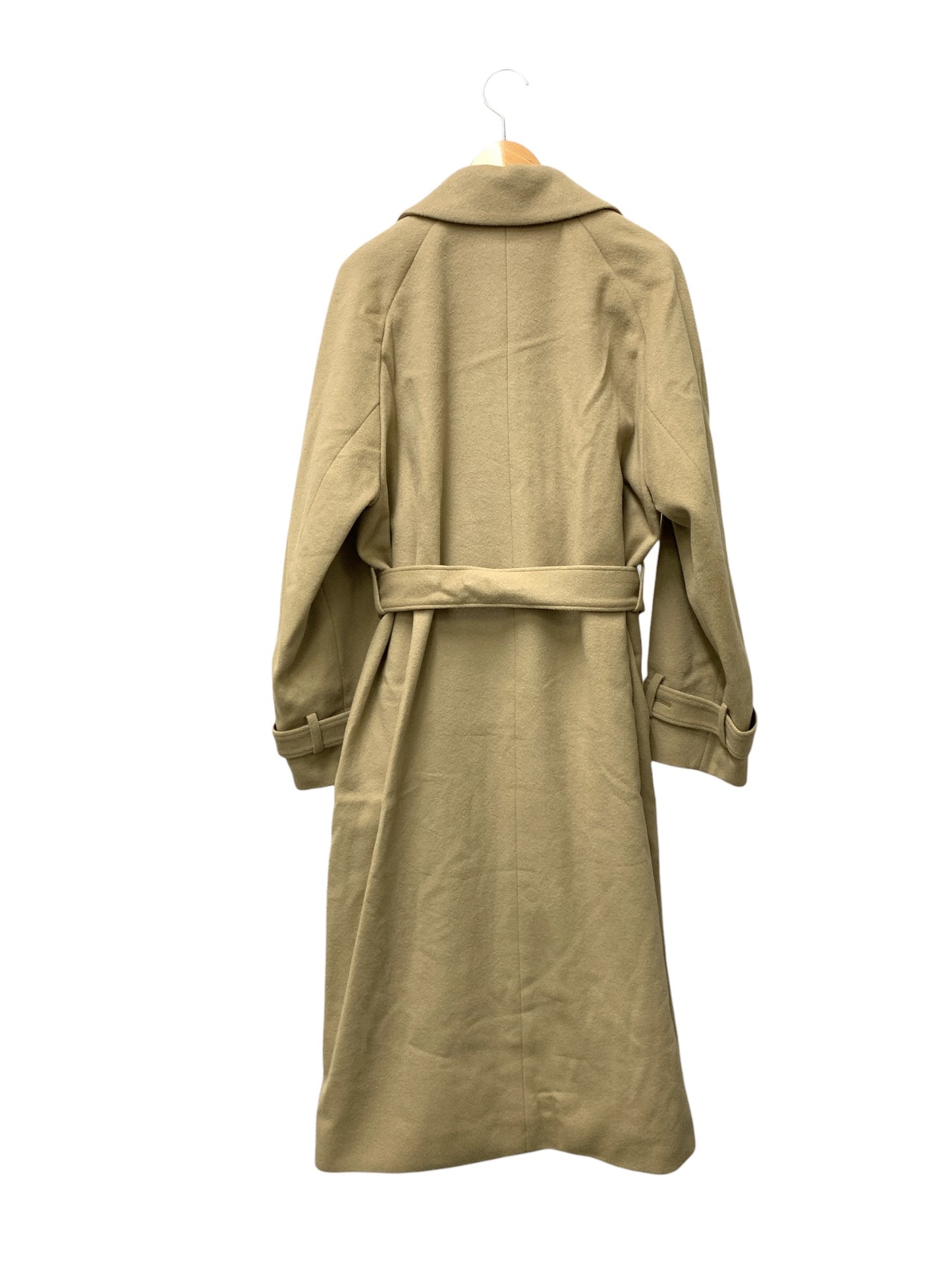 インディヴィ 【ウール】トレンチ風マニッシュコート 127-91016 38 ベージュ 24AW ITD0H30VMKNK