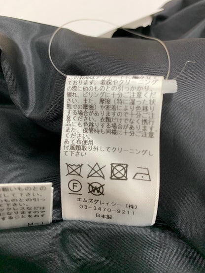 エムズグレイシー ウエスト切替 411105 ワンピース 40 ブラック フレア ITW0IL6UDR74