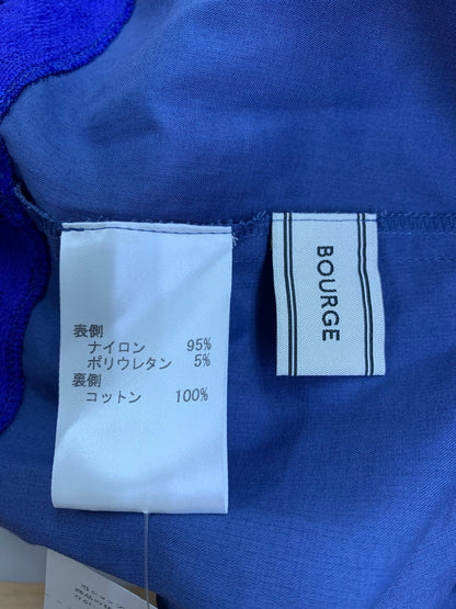 ブールジュ レースブラウス 0501118 9 ブルー 25SS レリアン ITBI2G9WAYES