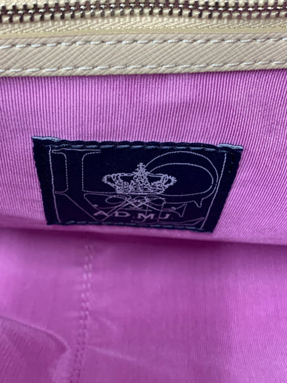 エーディーエムジェイ トートバッグ ベージュ ナイロン レザー レオパード柄 ITKRFZRD9BVE