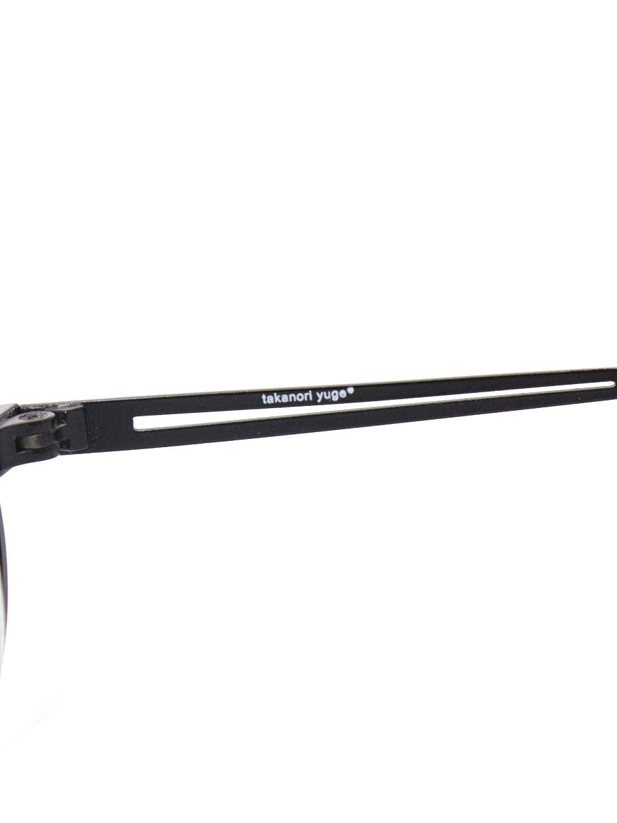 タカノリユゲ YUGE COLLECTION NEWMARBLE30 TY-104 メガネ ブラック