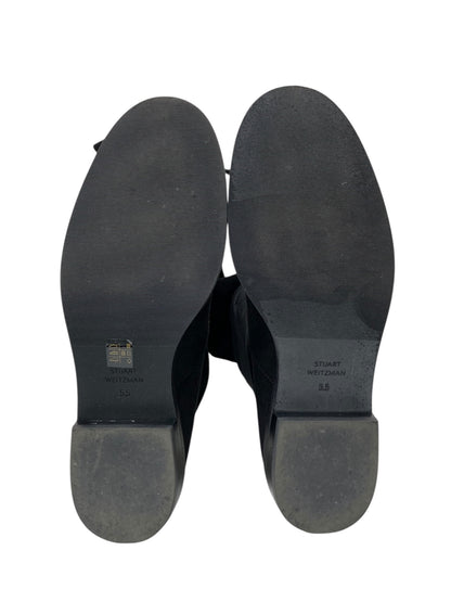 スチュアートワイツマン ロングブーツ 5.5 ブラック スエード ITD0AC2Z1KNF