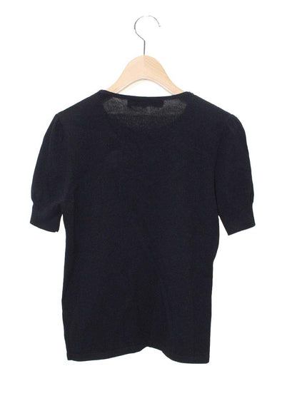 エムズグレイシー 528106 Tシャツ カットソー 38 ブラック パール ITFW1NI664GG