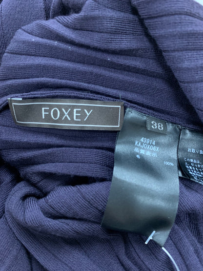 フォクシーブティック Cardigan Georgia 43914 ロングカーディガン 38 パープル ITT6QD02L2I8