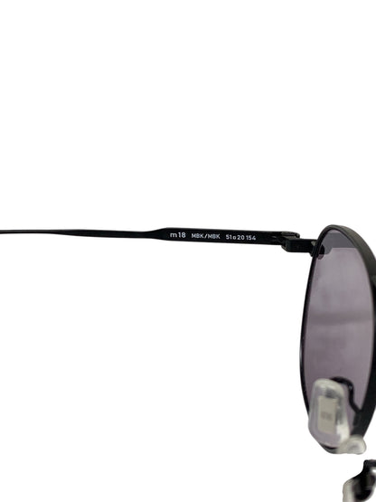 イーファイブアイヴァン ｍ18  サングラス ブラック メタルフレーム フルリム ツーブリッジ IT77CXDXTQIM