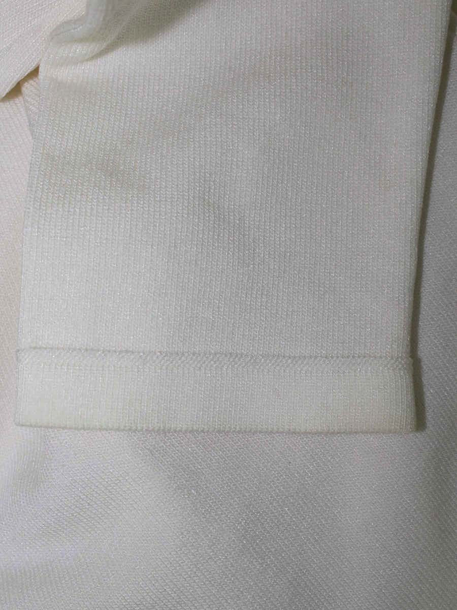 エムズグレイシー　白ダブルファスナーカーディガン38　M9号 エムズグレイシー 白ダブルファスナーカーディガン38 M9号