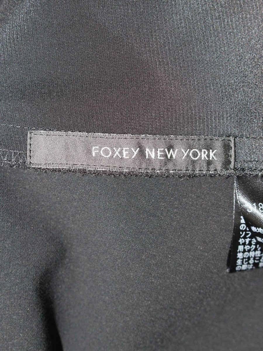 フォクシーニューヨーク ワンピース レディシェイプ2 31877 38 ブラック ITSPKOME0OJK