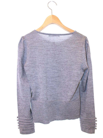 ルネ 6842140 カーディガン 36 グレー ジップアップ ITJAPZXV7BIQ
