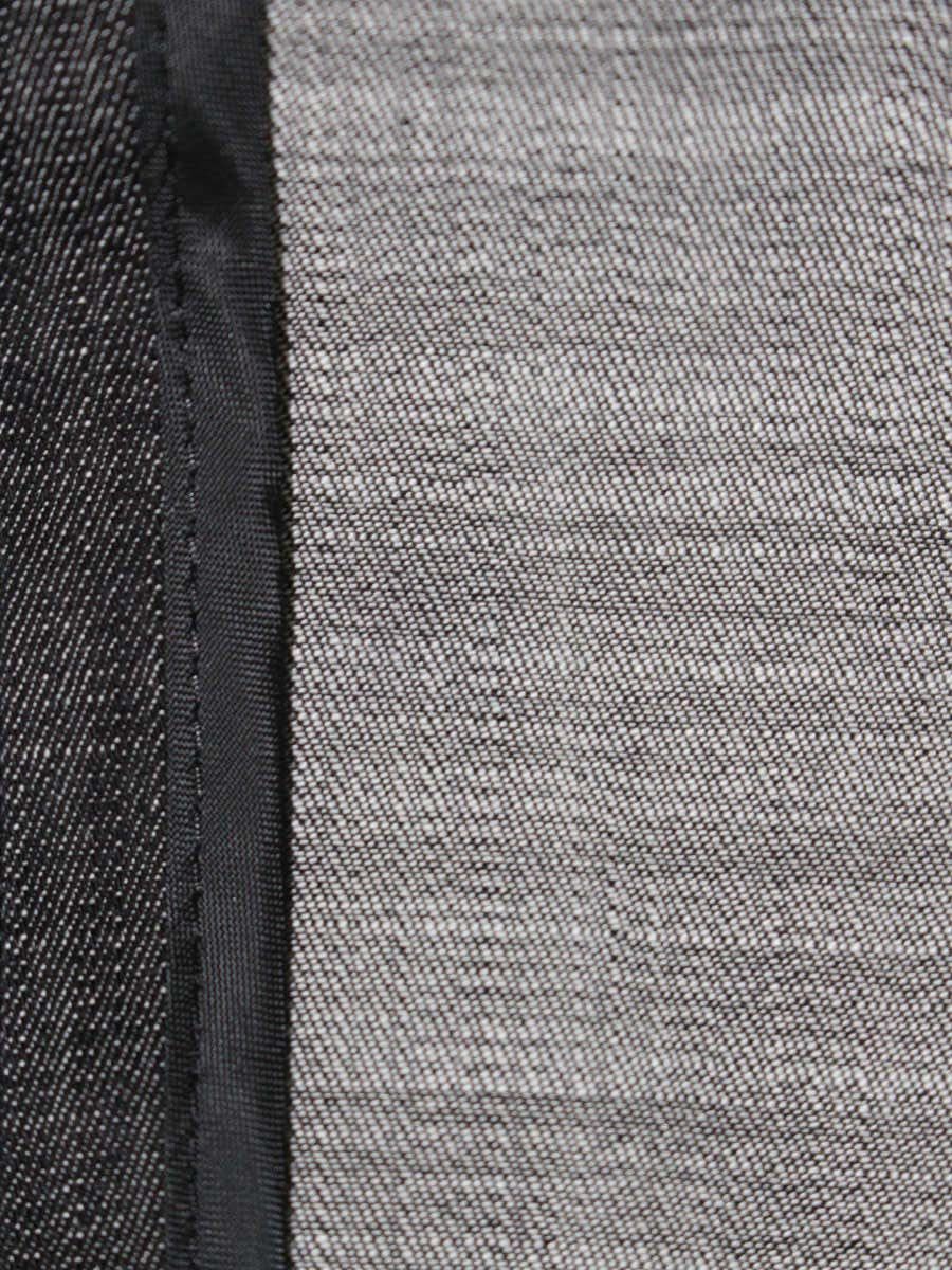 エムズグレイシー 024339 ジャケット 40 ブラック デニム フリル IT0ZNQFV6Y0S