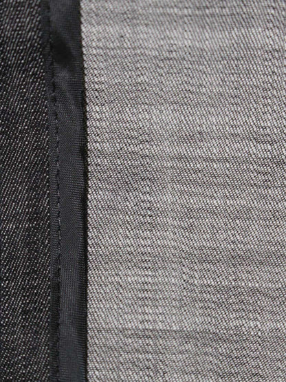 エムズグレイシー 024339 ジャケット 40 ブラック デニム フリル IT0ZNQFV6Y0S