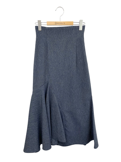 セルフォード CWF231057 スカート 36 ネイビー ウエストギャザー フレア ITLJPS972S80