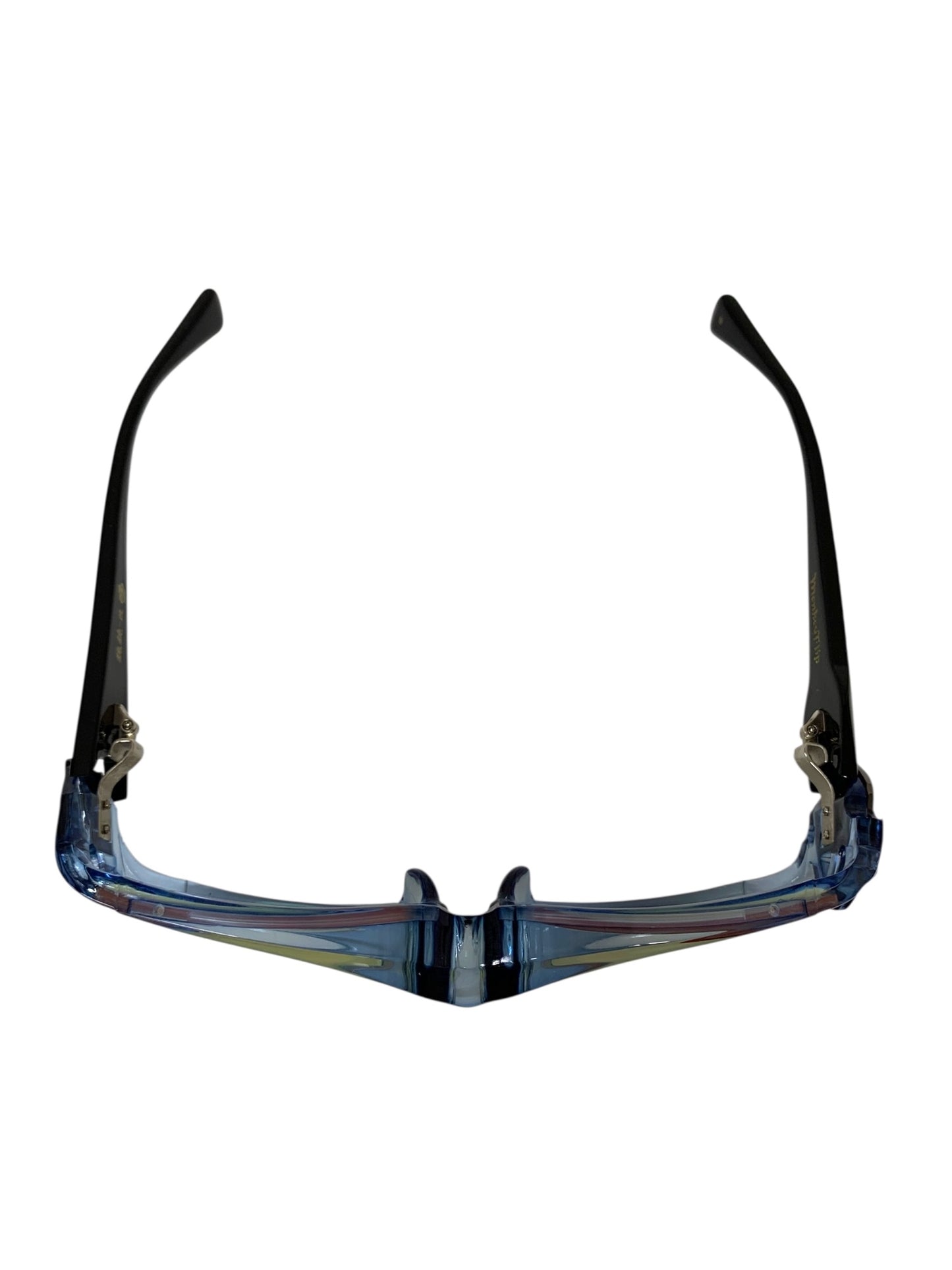 モンキーフリップ 魏鏡-改 メガネ ブルー セルフレーム スクエア ITPU8BG97ATC