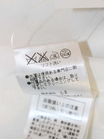 ルネ 6526450 ワンピース 36 アイボリー リングモチーフ 刺繍 IT04UWQE2DPY