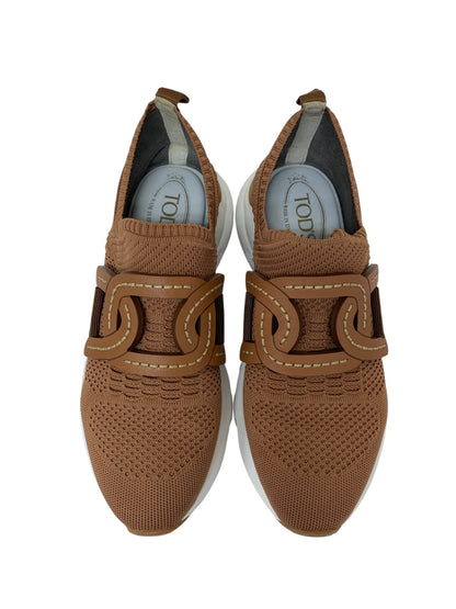 トッズ ケイト ハイテクファブリック スニーカー XXW54C0EM60Q6LS014 36.5 ブラウン 2025年現行品 ITBO1LPYQ94Q