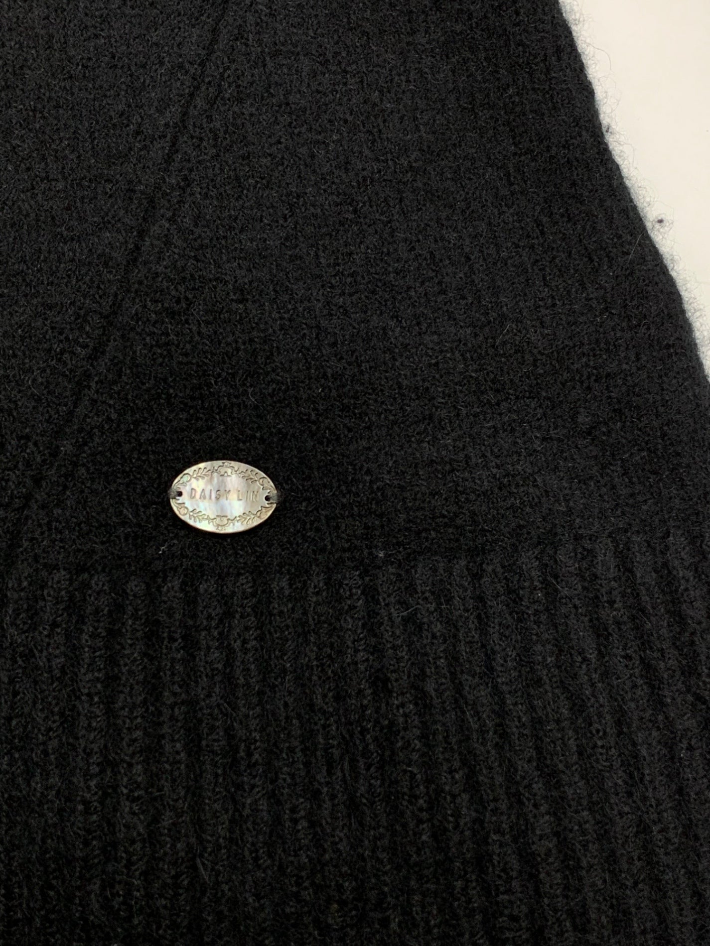 デイジーリン Knit Top ふわとろ High Neck 06072 ニット セーター F ブラック IT9N1NKNRSZF