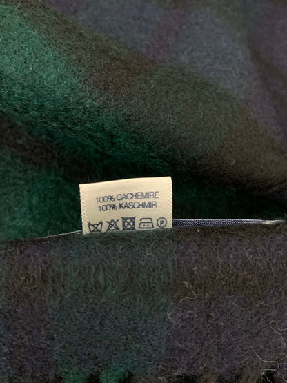 ジョンストンズ ストール ネイビー カシミヤ 大判 ITMAERIPA8LE