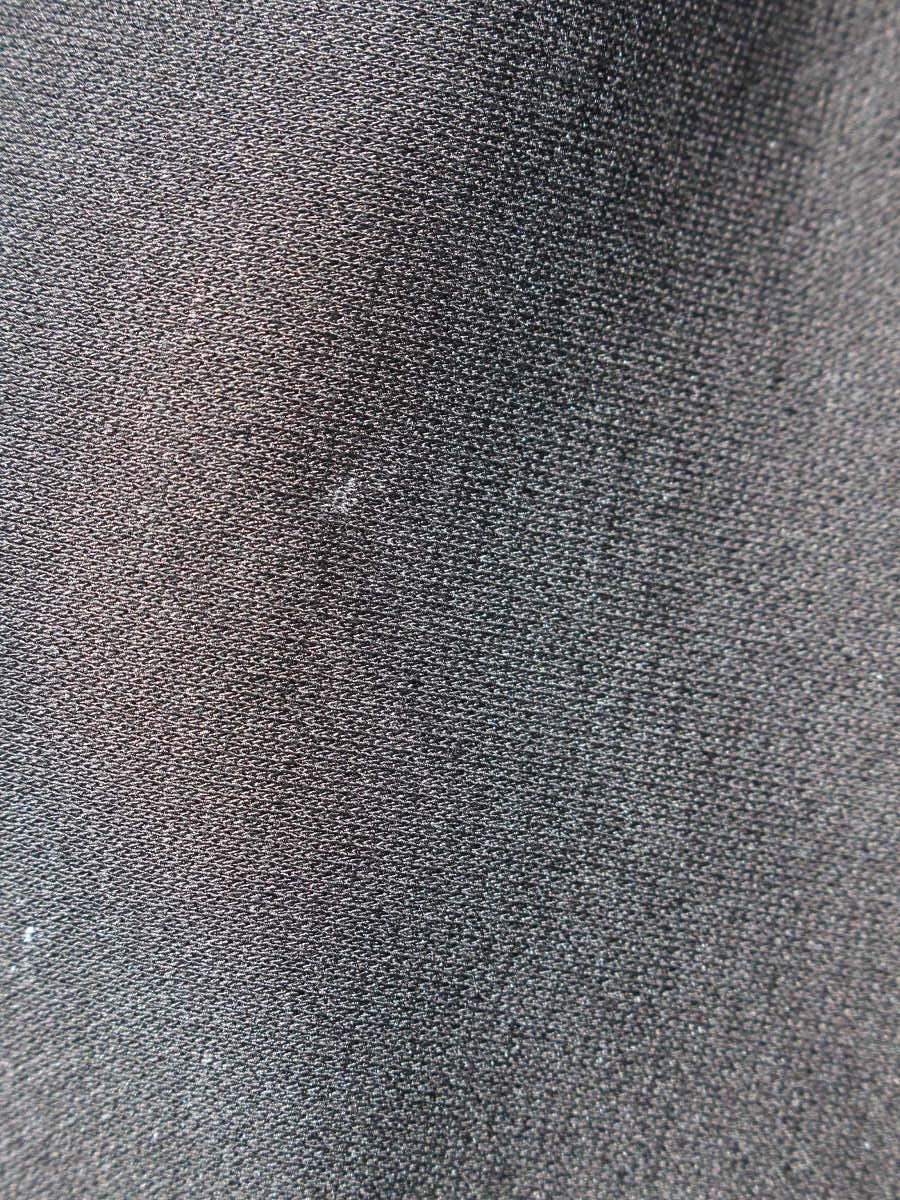 ルネ リミテッドエディション 5837040 ワンピース 38 ホワイト バイカラー バックジップ くるみボタン ストレッチ素材 IT4GH68S1X85