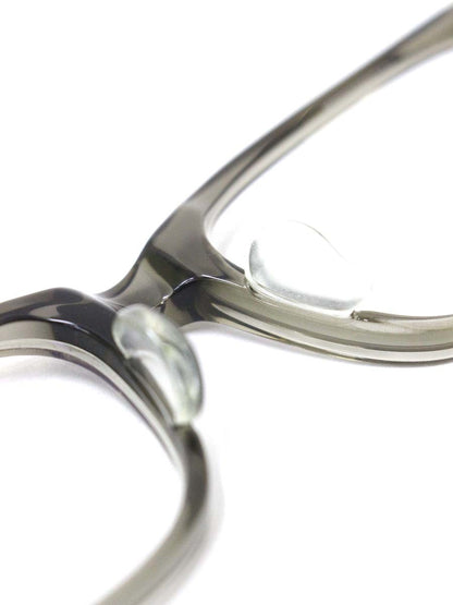 フォーナインズ NPM-25 メガネ グレー/アンティークシルバー コンビフレーム ITWH2OUP266E