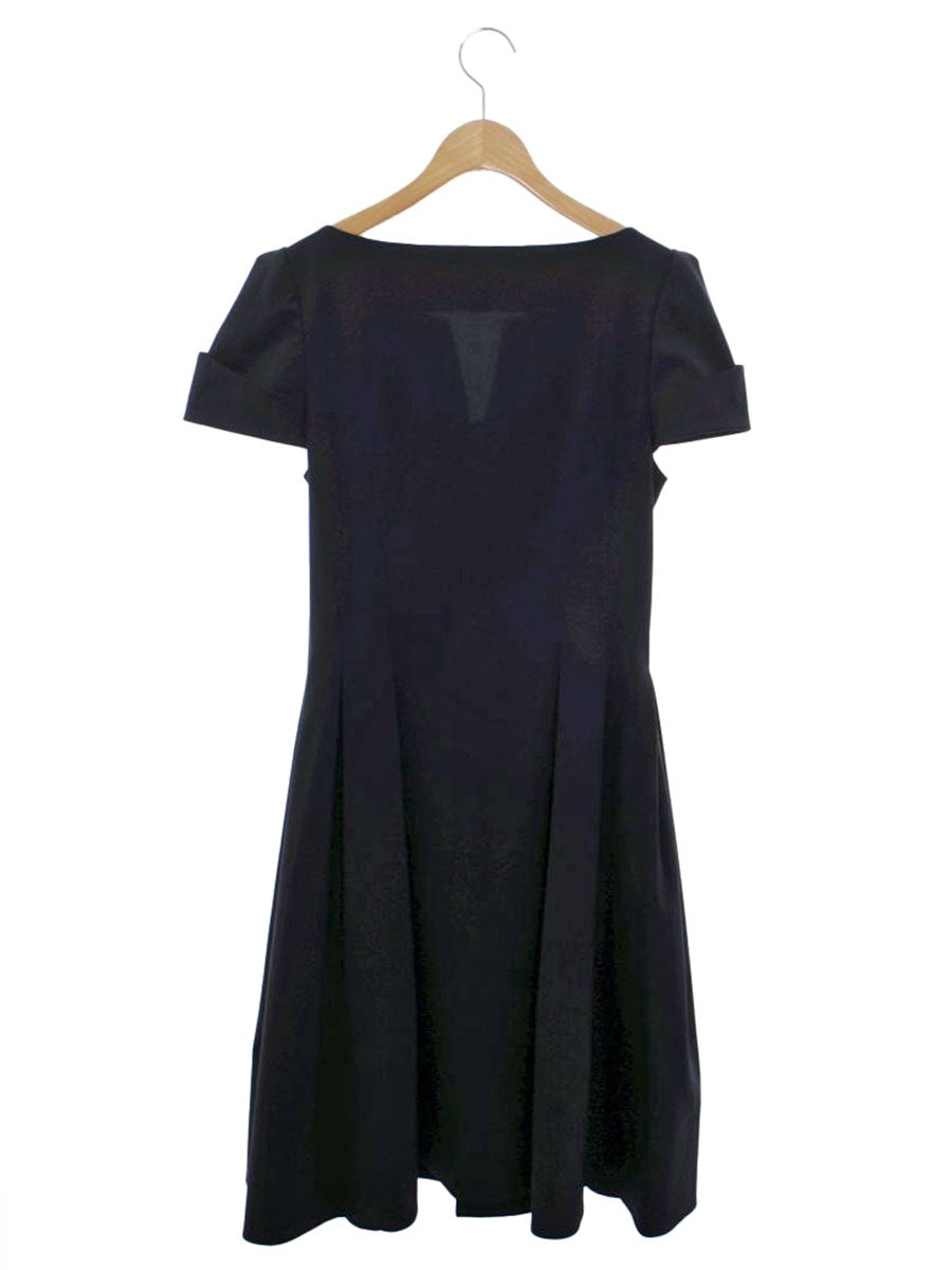 フォクシーニューヨーク 33380 ワンピース 40 ネイビー センタージップ ITI0195GL89K