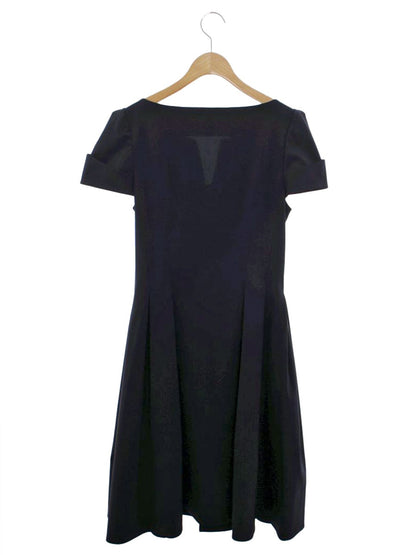 フォクシーニューヨーク 33380 ワンピース 40 ネイビー センタージップ ITI0195GL89K