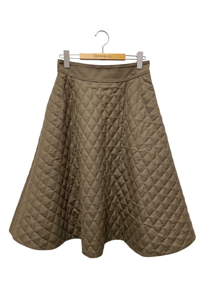 フォクシーブティック Skirt Cross Lilly  43043 スカート 40 ブラウン キルティング ITJ95GDQEKVS