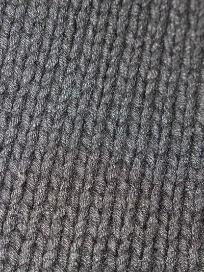 マーガレットハウエル MHL. COARSE COTTON LINEN 595-3161501 ニット ベスト 2 ブラック IT06OQEATAFQ