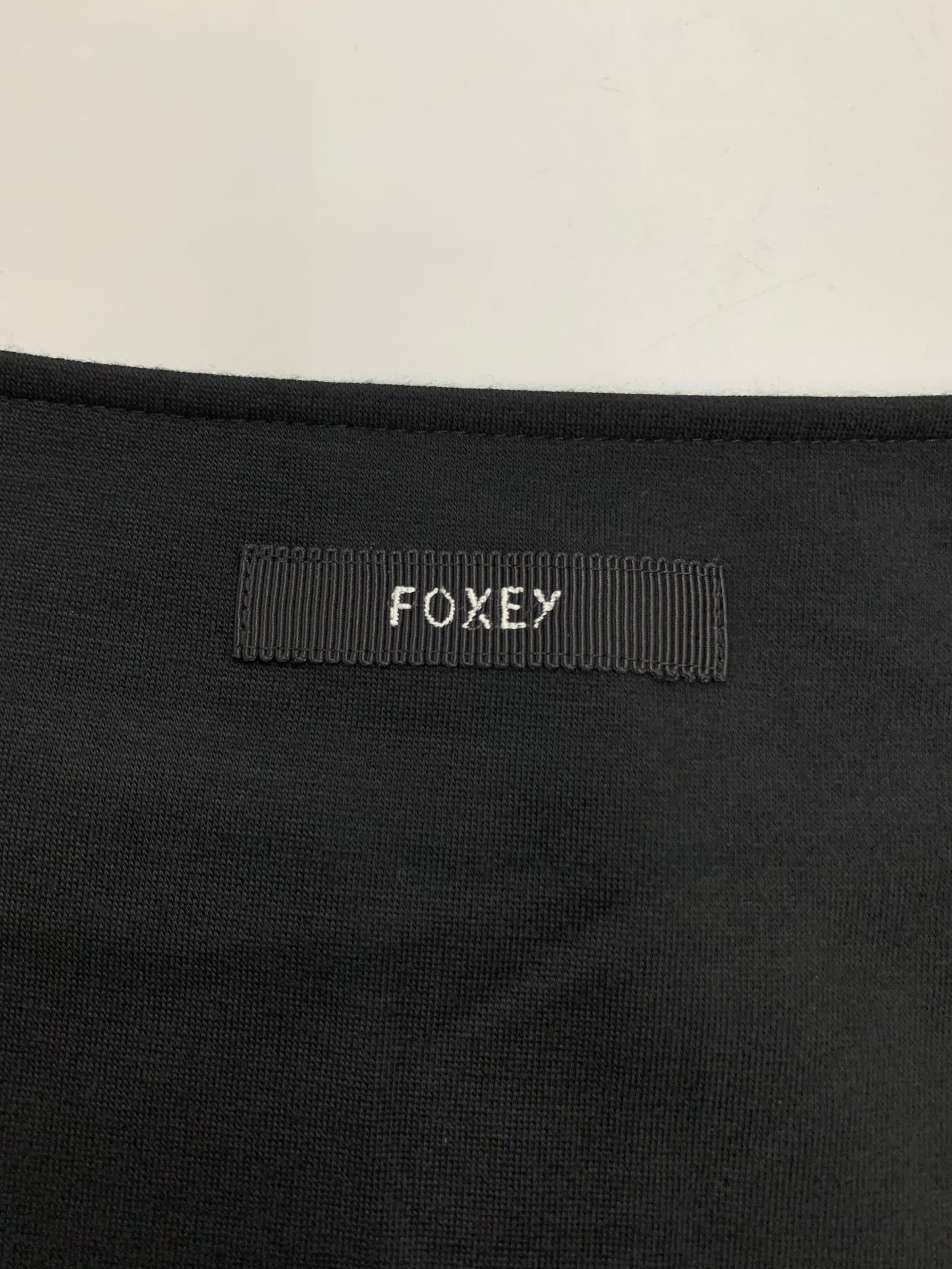 フォクシーニューヨーク  L'aise Dress アレーズドレス 43743 ワンピース 42 ブラック ITEMOUVAWXV7