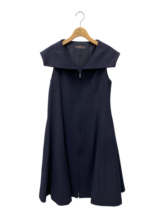 フォクシーブティック Dress Iris 43981 ワンピース 38 ネイビー ITZ0P9MV6GGG