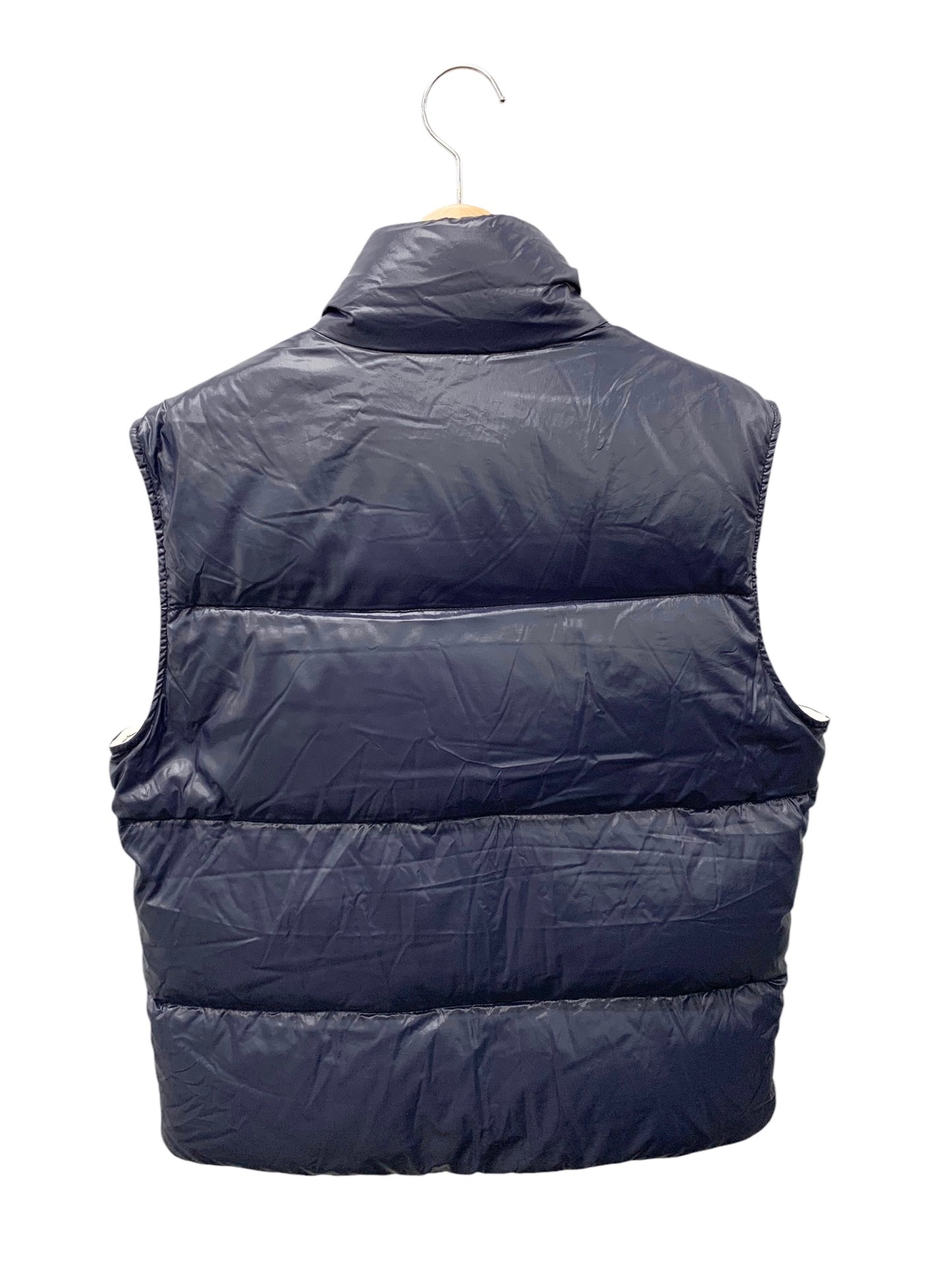 モンクレール MONGINEVRO GILET VEST F20911A51000 68950 ダウンベスト 3 ネイビー ワッペン IT2GUGFW1BTG