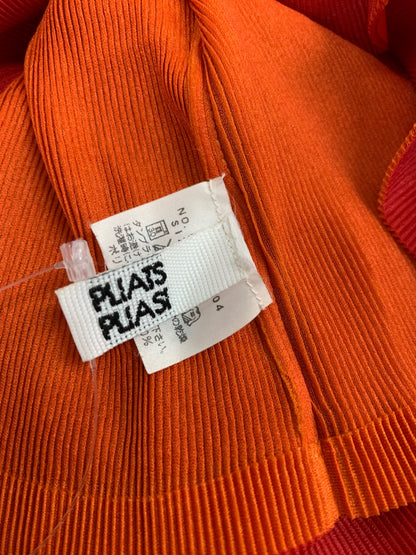 プリーツプリーズイッセイミヤケ PP33-FK8004 ノースリーブカットソー 3 レッド タートルネック ITD8W7AGMVFK 【SALE】