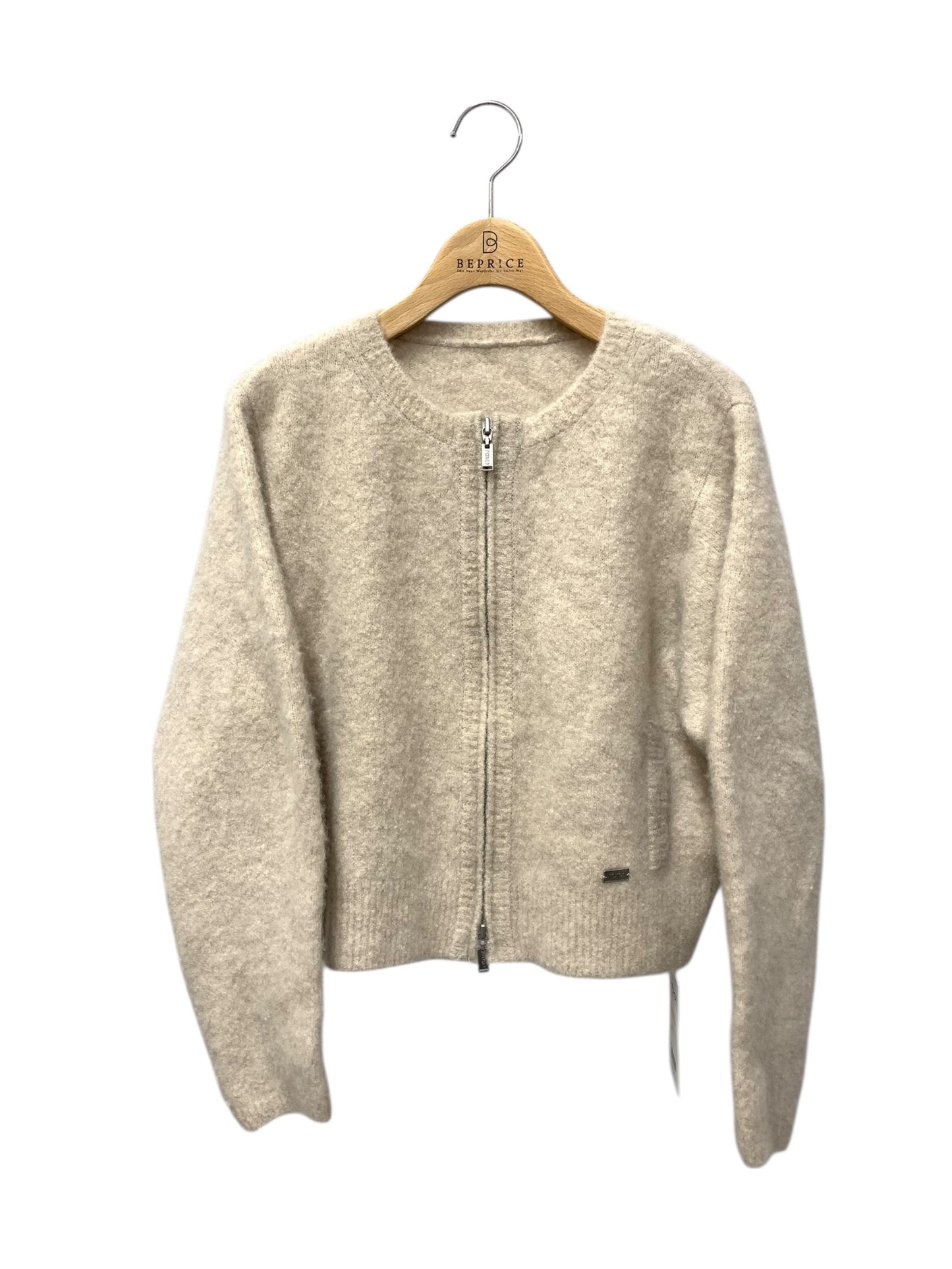 フォクシーブティック Knit Cardigan Snow Melt 43178 カーディガン 40 ベージュ SP品 IT1GKMFJQKXI